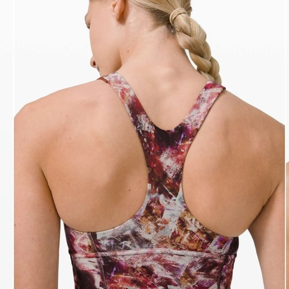 Lululemon 🍋Wunder Train Long-Line Urbantricity Multi Sports Bra